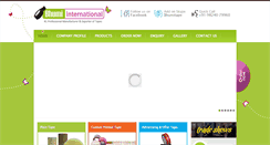 Desktop Screenshot of bhumitapes.com